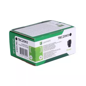Toner Lexmark 78C20K0 1 unid. original Preto