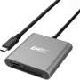 Leitor de cartões Emtec ECCAREADT610C USB 3.1 cinzento