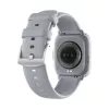myPhone Watch Pastel smartwatch, AMOLED de 4,45 cm (1,75 polegadas), 390 x 450 píxeis, Bluetooth 5.3, resistente à água, cinzento prateado