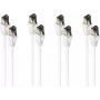 shiverpeaks ®-BASIC-S--Cabo de rede cat. 8.1 F/FTP PIMF LSZH branco 1,5 m--VE4 (BS08-41156-4)