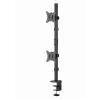 Suporte de monitor Gembird MA-D2-02, braço de monitor de secretária, capacidade máxima 9 kg