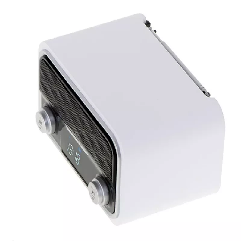 Rádio portátil Adler AD 1185 – FM, Bluetooth 4.0, MP3, cartão SD, AUX, bateria 1800 mAh, ecrã LCD, carregamento Micro-USB