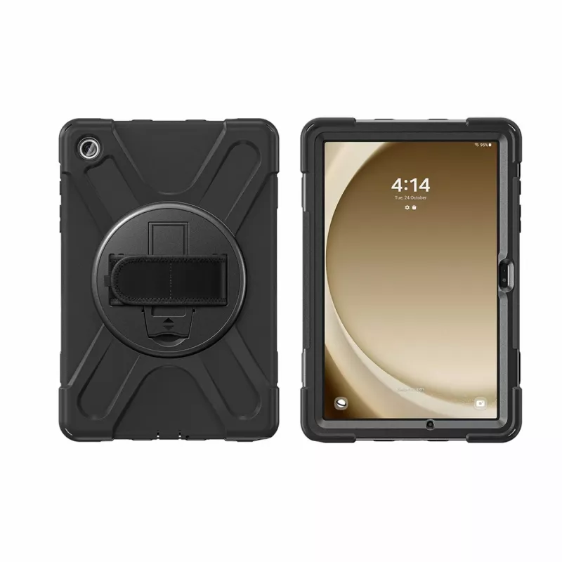 Capa robusta 4smarts Rugged Case Grip para Samsung Galaxy Tab S10 Lite/S10 FE/S9 FE/S9/S8/S7
