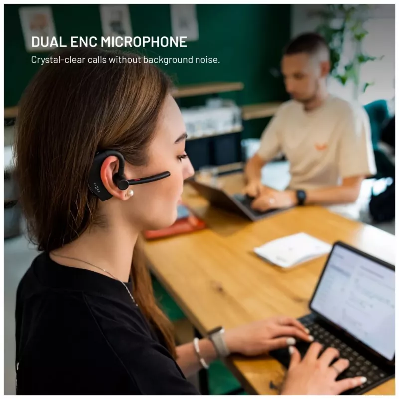 FIXED Talk Pro auricular Bluetooth, preto
