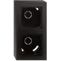 Gira AP-Caixa 2f Moldura preta m 106209 (106209)