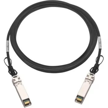 Cabo de fibra ótica/InfiniBand QNAP CAB-DAC30M-SFPP 3 m SFP+ DAC Preto