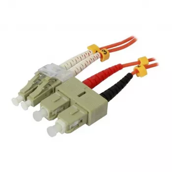 Synergy 21 S216729 Cabo de fibra ótica 1 m LSZH OM2 2x LC 2x SC laranja (S216729)