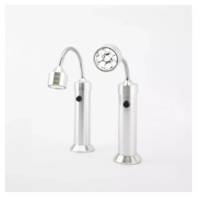 Luz para grelhador RealPower 495550 – aço inoxidável, pilha AAA, conjunto de 2 para grelhador exterior