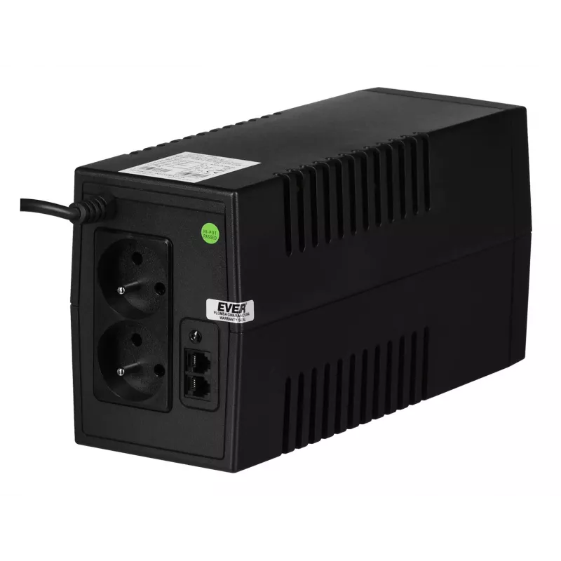 Ever EASYLINE 850 AVR USB Line-Interactive 0,85 kVA 480 W 2 saídas AC
