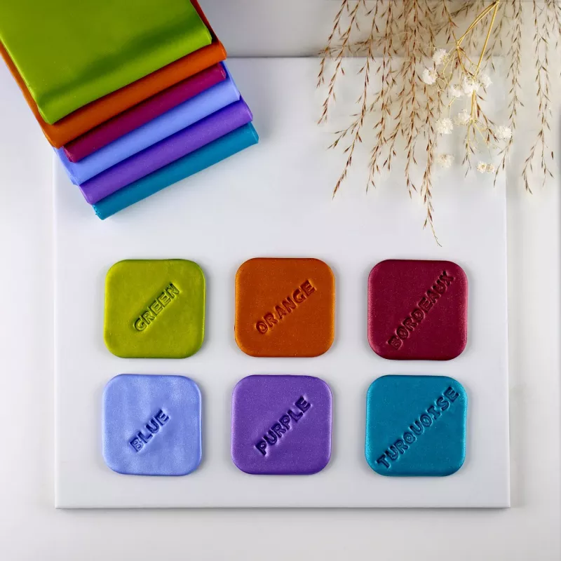 Massa de modelar FIMO effect azul metálico – FIMO 8010-31, massa de polímero macia para projetos de modelagem e decoração