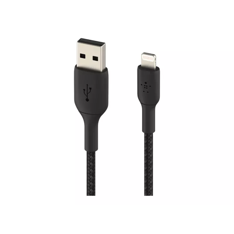 Cabo Lightning Belkin CAA002BT3MBK 3m Preto
