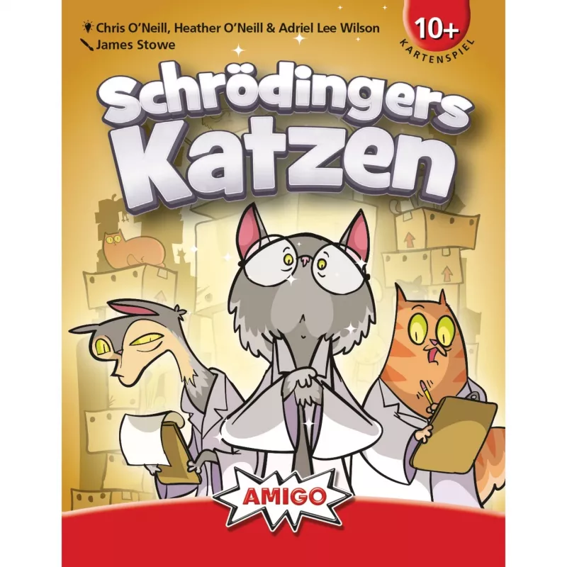Amigo Schrödingers Katzen jogo de tabuleiro