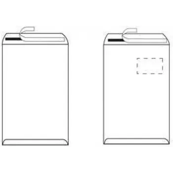 Envelope Herlitz 140900702 branco 229 mm