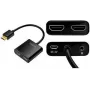 LogiLink HD0061 - Divisor HDMI 1x2 portas 4K/60 Hz com downscaler