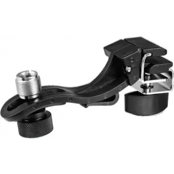 Suporte de montagem Omnitronic MIC 77LM ângulo ajustável leve