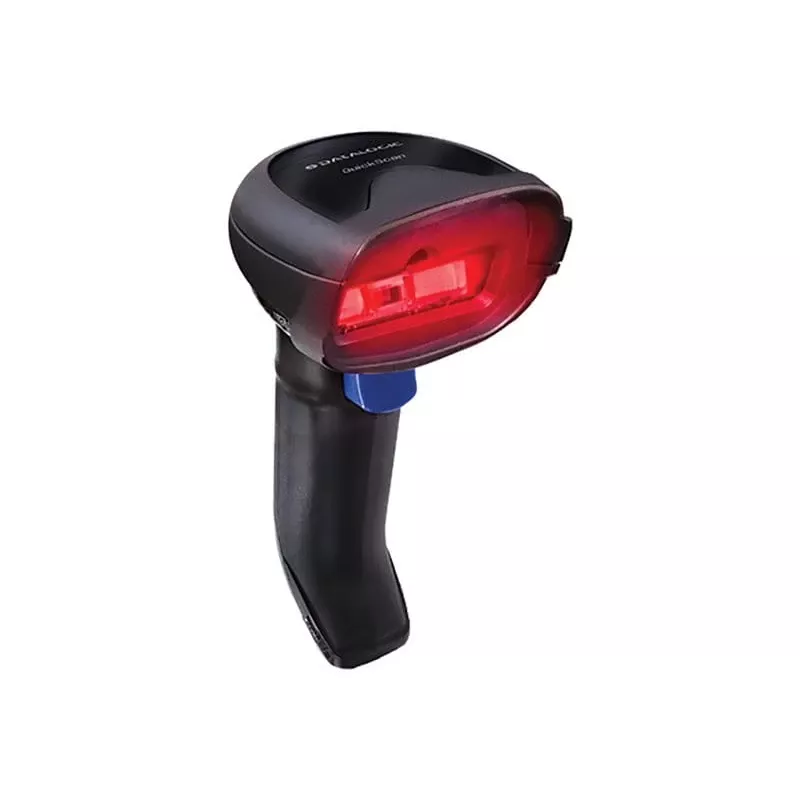 Datalogic QuickScan I 2220 Série, 1D, Imager, USB, Kit (USB), preto leitor de mão, 1D, Imager, Diversos (características), Interfaces, Conexão