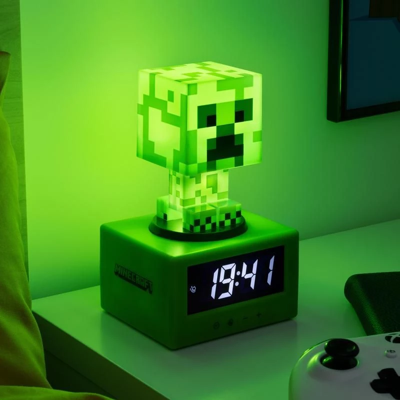 Despertador Paladone Minecraft Creeper Icon