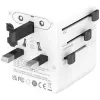 Adaptador de viagem 20W GaN Nomad 2xUSB-C + 1xA