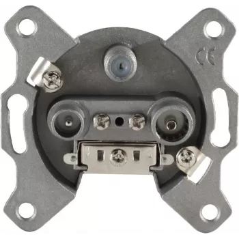 shiverpeaks ®-BASIC-S--tomada de antena, BK+SAT, tomada de passagem (BS15-95002)