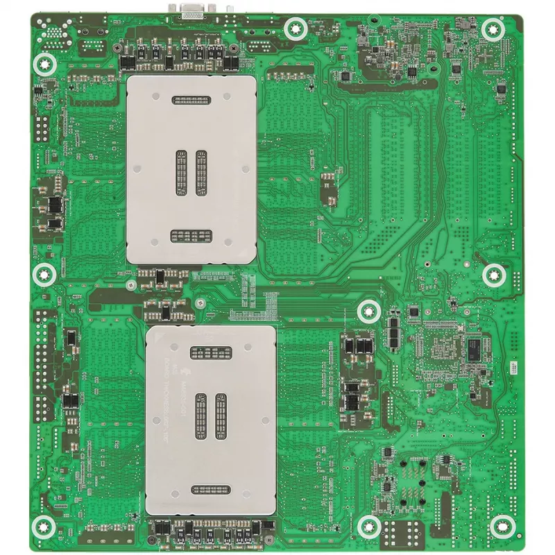 Placa-mãe ASRock GNR2D16-2T, Intel SoC, LGA 4710 (Socket E2), EEB, 16 slots DDR5, máx. 128 GB, Ethernet 10Gb