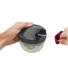 Picadora de alimentos manual JATA AC57E preto transparente