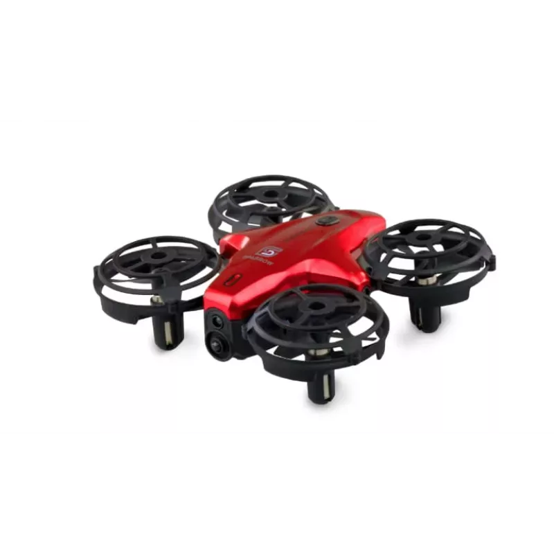 Drone com câmara Amewi 25324 mini-drone 300 mAh preto vermelho