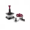 Picadora de alimentos manual JATA HMAQ4505 preto bordô