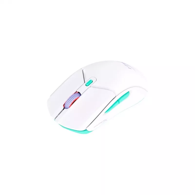 HyperX Pulsefire Haste 2 Core Wls - Rato de gaming (Wht/Grn/Pur)
