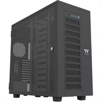 Caixa Thermaltake AX700 TG Super Tower preta retalho - Tower (CA-11B-00F1WN-00)