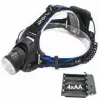 Lanterna de cabeça ESPERANZA EOT005 — LED Cree T6, 3W, 600 lm, AA x2, corpo em alumínio, à prova de água, resistente a impactos, faixa ajustável