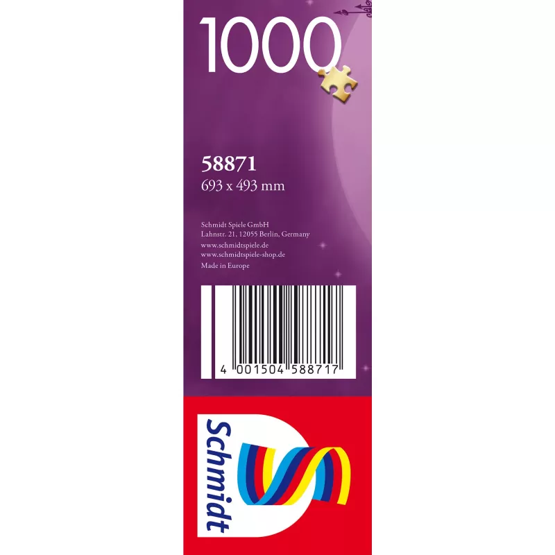 Halloween-Nacht, puzzle 1000 peças