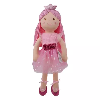 Boneca de pano TULILO Konstancja 50 cm — boneca macia de pano para brincar e decorar