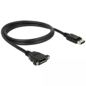 Cabo DisplayPort DeLOCK 85114 1 m macho-macho preto