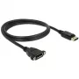 Cabo DisplayPort DeLOCK 85114 1 m macho-macho preto