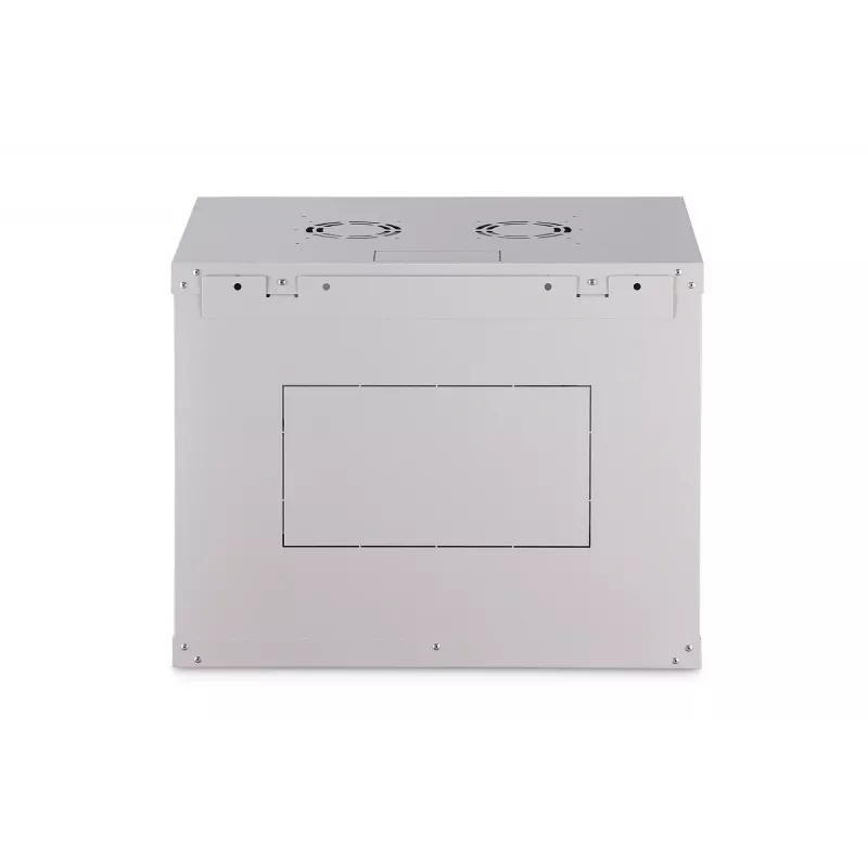 Armário de rack 9U para montagem na parede DIGITUS Dynamic-N DN-37104, 600 x 450 mm, IP20, fechadura com chave, desmontado