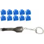 Bloqueador de porta ShiverPeaks 08-01034 RJ-45 azul segurança de rede