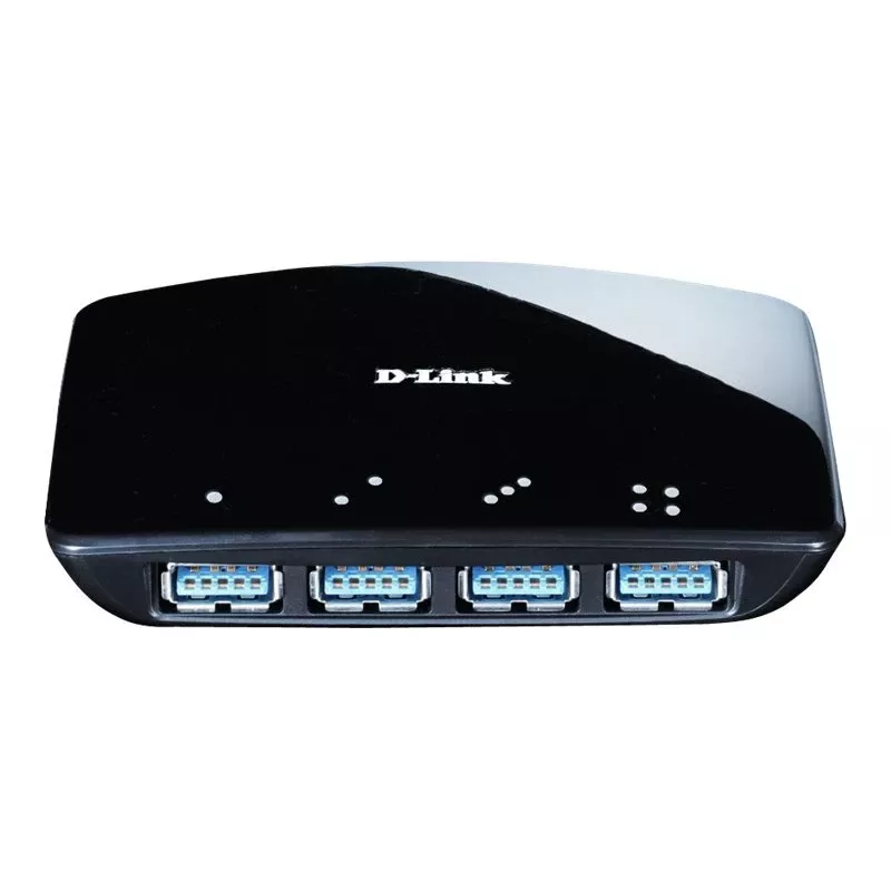 Hub USB D-Link DUB-1340 preto