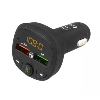 Tellur FMT-B7 Transmissor FM Bluetooth, preto
