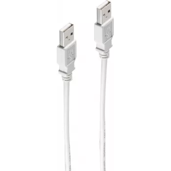 Cabo USB ShiverPeaks BS77003 3 m USB 2.0 cinzento