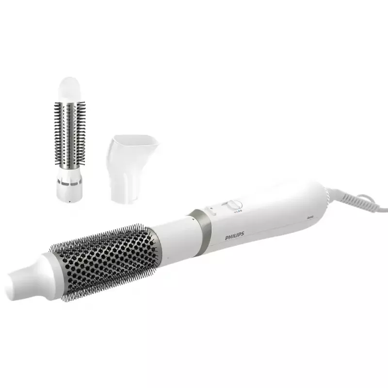 Philips série 3000 BHA303/00 ferramenta de styling de cabelo escova de ar quente branco quente 800 W 1,8 m