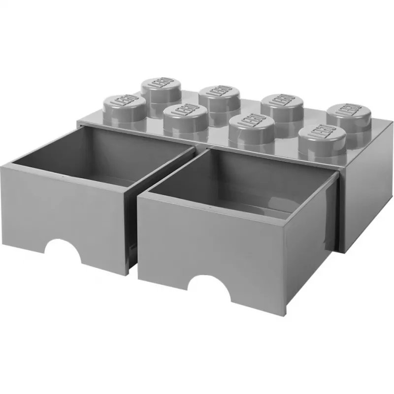 Room Copenhagen - LEGO Brick Drawers 8 - Cinzento (40061740) (40061740)