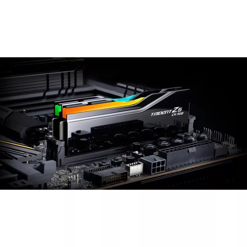 G.Skill DIMM 48 GB DDR5-8200 (2x 24 GB) Dual-Kit (preto, F5-8200C4052G24GX2-TZ5CRK, Trident Z5 CK RGB, INTEL XMP, AMD EXPO)