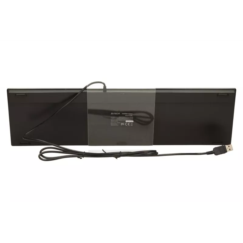 Teclado A4Tech KV-300H USB QWERTY preto, cinzento
