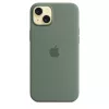 Apple iPhone 15 Plus Capa de silicone com MagSafe - Cypress