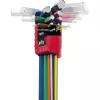 Conjunto de chaves Allen com suporte ErgoStar, chave de fendas 9 peças, função de retenção MagicRing