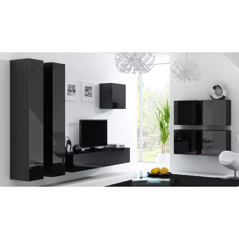 Suporte de TV Cama VIGO '180' 30/180/40 preto/preto brilhante