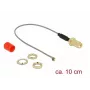 Cabo coaxial DeLOCK 89832 0,1 m SMA cinzento