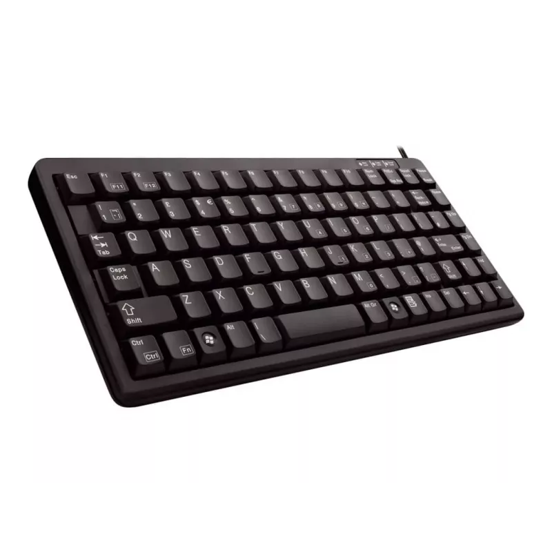 Teclado CHERRY G84-4100 universal USB QWERTY inglês dos EUA preto