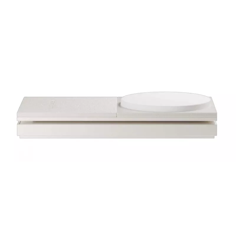 Native Union Rise carregador sem fios 2-em-1 Qi2 arenito
