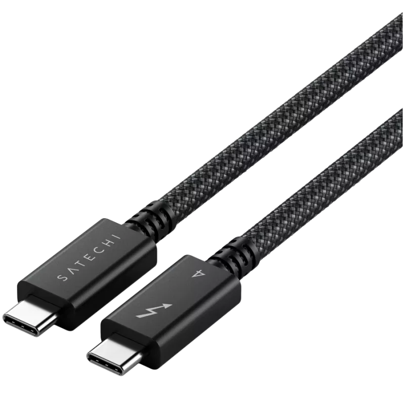Cabo Thunderbolt Satechi ST-YTB100K 1 m 40 Gbit/s preto